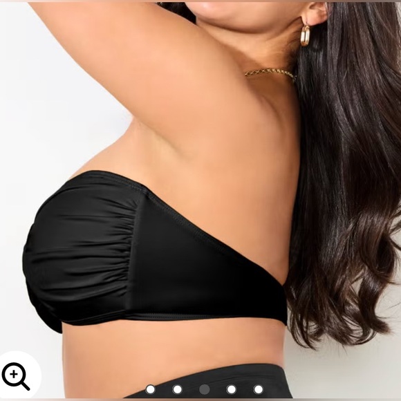 Swimsuits For All Black Bikini Top - Picture 3 of 9